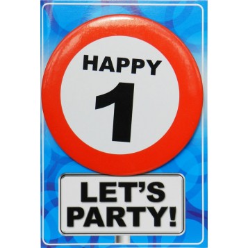Postal Cumpleaños números