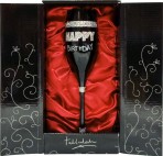 Copa Champán negra Happy Birthday