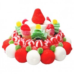 Tarta chuches Papá Noel 
