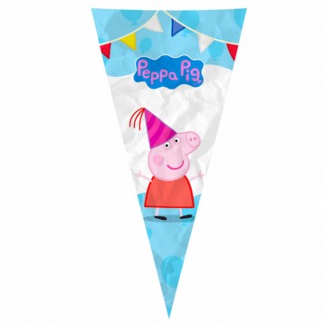 Bolsa cono peppa pig