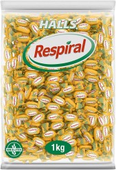 Caramelos halls respiral miel mentol