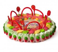 Tarta oblea Hello Kitty