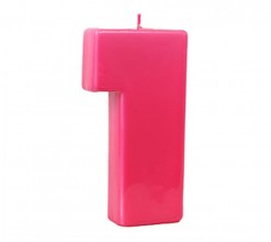 VELA BIG FUCSIA Nº 1