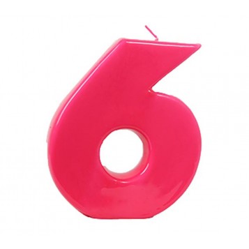 VELA BIG FUCSIA Nº 6