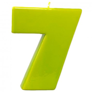 VELA BIG PISTACHO Nº 7