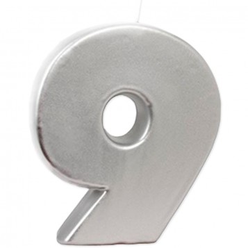 VELA BIG PLATA Nº 9