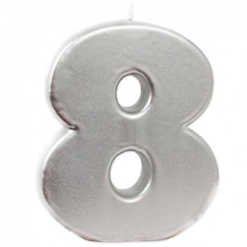 VELA BIG PLATA Nº 8