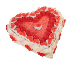 Tarta de chuches Corazón 