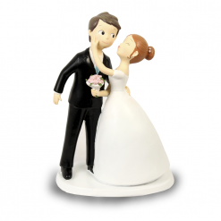 Figura Boda Novios Beso
