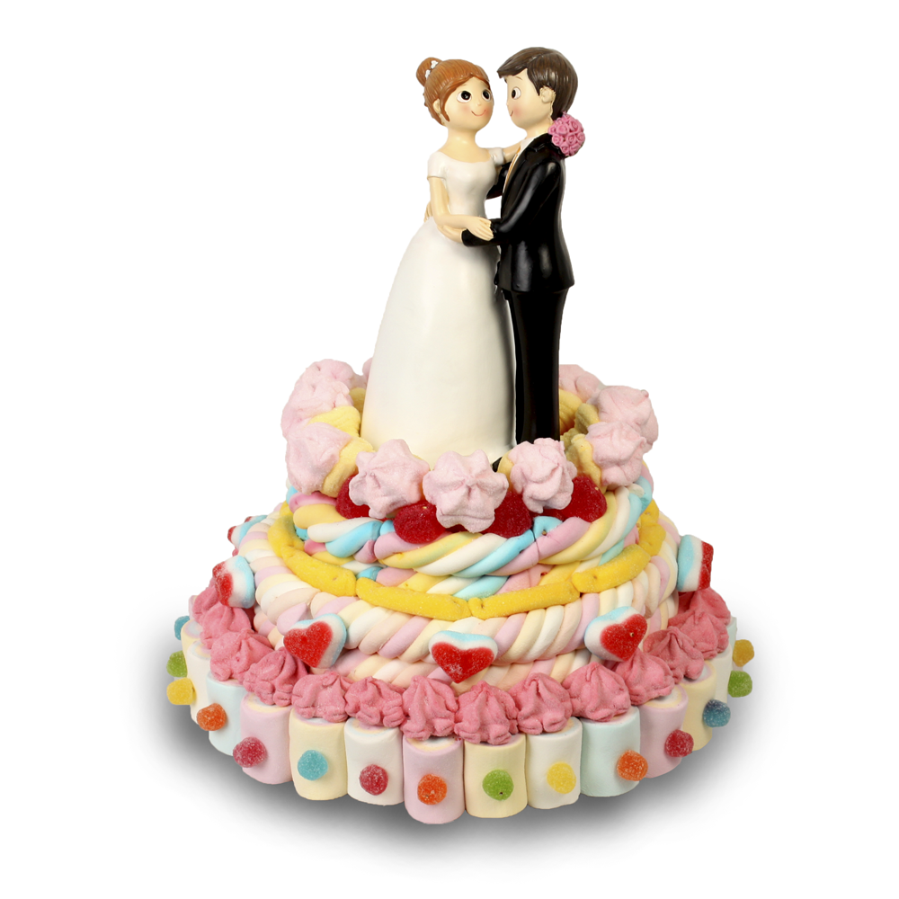 Boda - Tarta Boda Chuches Figura - Tarta Chuches