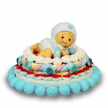 Tarta Bautizo Niño sin figura