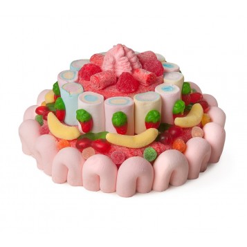Tarta redonda mediana