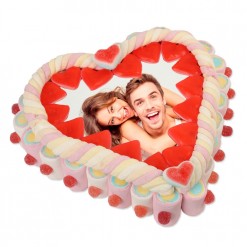 Regalo Tarta con foto San Valentín 
