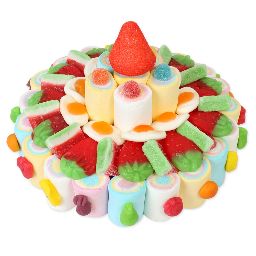 tarta de chuches redonda