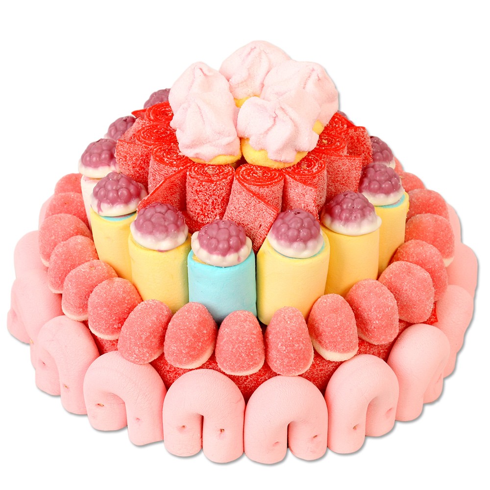 tarta de chuches redonda