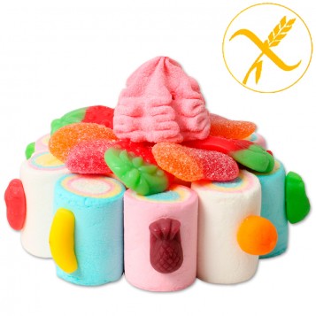 Tartaleta de chuches individual (sin gluten)