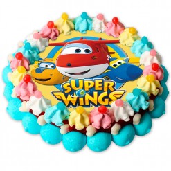 Tarta de chuches Super Wings