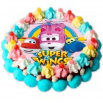 TARTA DE CHUCHES SUPER WINGS