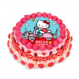 Tarta chuches Hello Kitty