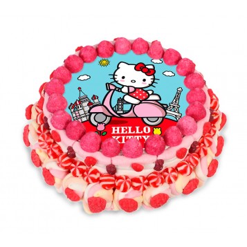 Tarta chuches Hello Kitty