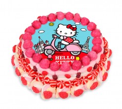 Tarta chuches Hello Kitty