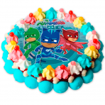 Tarta chuches PJ Masks