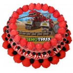 Tarta chuches Dinotrux