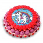 Tarta chuches unicornio