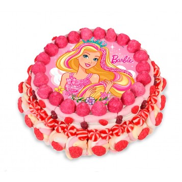 Tarta chuches Barbie